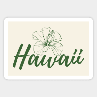 Hawaii Hibiscus Magnet